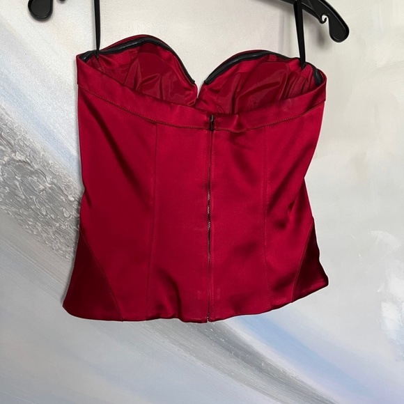 bebe Red Midi Dress - Picture 7 of 11